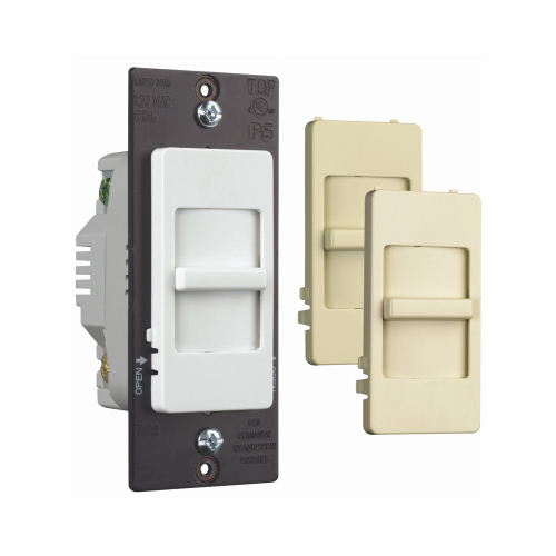 Incandescent Dimmer Switch, Wide-Slide, 700-Watt