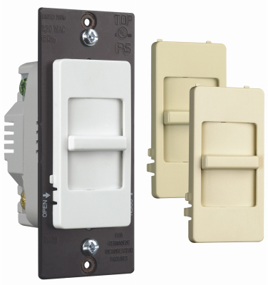 PASS & SEYMOUR WS700TCCCV6 Incandescent Dimmer Switch, Wide-Slide, 700-Watt