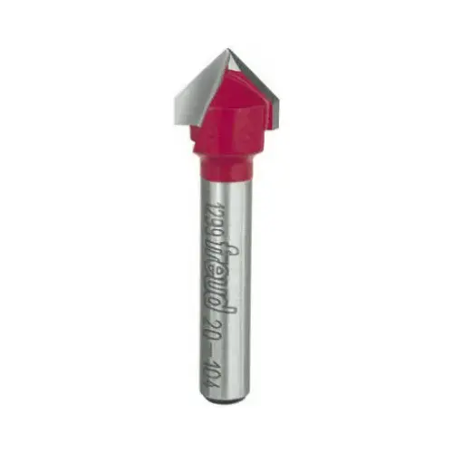 1/2 In. 90-Degree V-Groove Router Bit