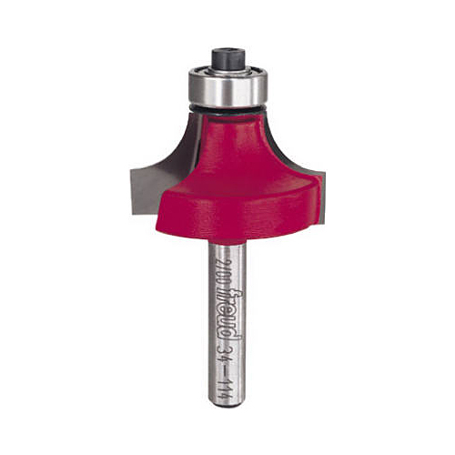 Router Bit 1-3/8" D X 3/8" X 2-3/16" L Carbide Rounding Over