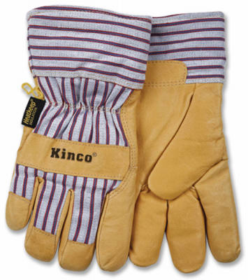 Heatkeep 1927-M Protective Gloves, Men's, M, Wing Thumb, Palamino