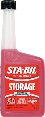 Sta-Bil 22206 Fuel Stabilizer, 10 oz Bottle Red