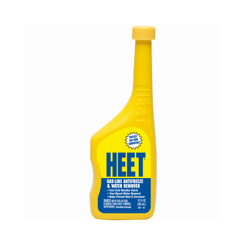 HEET 28201 Gas Line Anti-Freeze and Water Remover, 12 oz Bottle