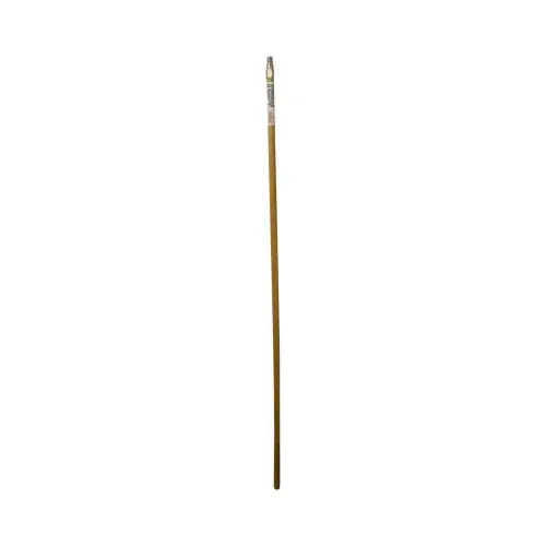 Quickie 54102 Broom Handle With Metal Ferrule, Hardwood, 60 In.