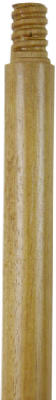 QUICKIE 54109 Broom Handle, 15/16 in Dia, 60 in L, Threaded, Wood Lacquered