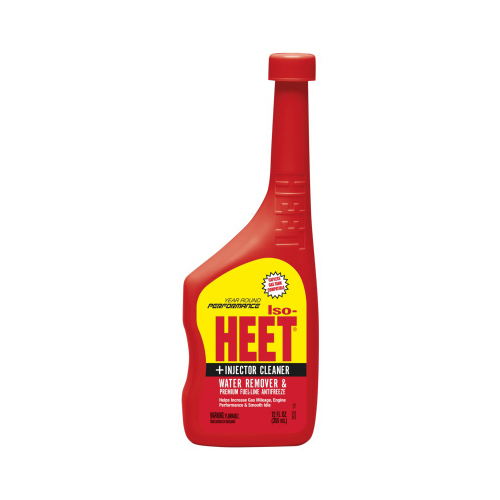 HEET 28202-XCP24 Gas Line Antifreeze & Water Remover Iso-Heet 12 oz - pack of 24