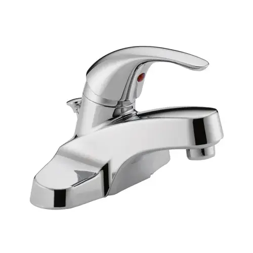 Delta P188620LF Peerless Tunbridge Series Bathroom Faucet, 1.2 gpm, 1-Faucet Handle, Brass, Chrome Plated, Lever Handle