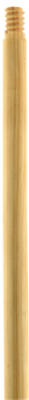 QUICKIE 54101 Broom Handle, 7/8 in Dia, 48 in L, Threaded, Wood