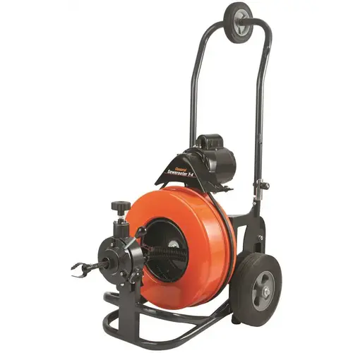 General Sewerooter T-4 Drain Cleaner with 100 ft. x 9/16 in. Cable