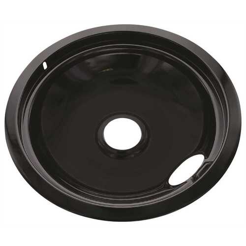 GENERIC 63600-P Universal 6" Black Drip Bowl