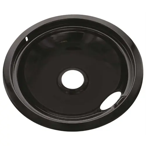 Universal 6" Black Drip Bowl