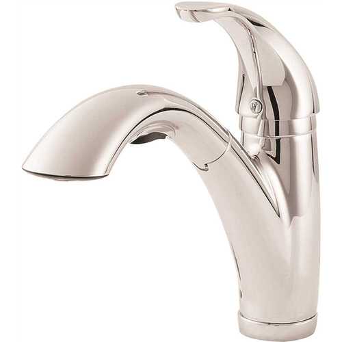 Pfister LG5347CC Parisa 1-Handle Pull-Out Kitchen Faucet in Polished Chrome