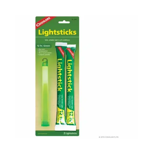 Green Lightsticks - pack of 2