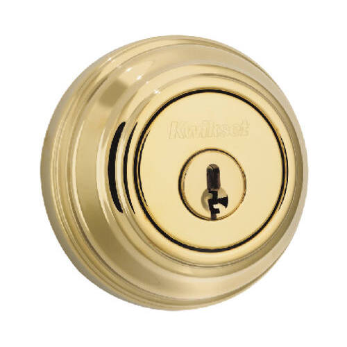 Signature Brass Double Cylinder Deadbolt with SmartKey