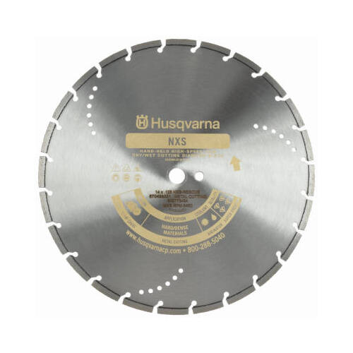 Husqvarna 542774541 Segmented Rim Saw Blade 14" D HI5 Diamond 24 teeth