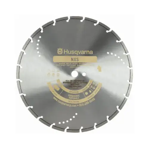 Segmented Rim Saw Blade 14" D HI5 Diamond 24 teeth