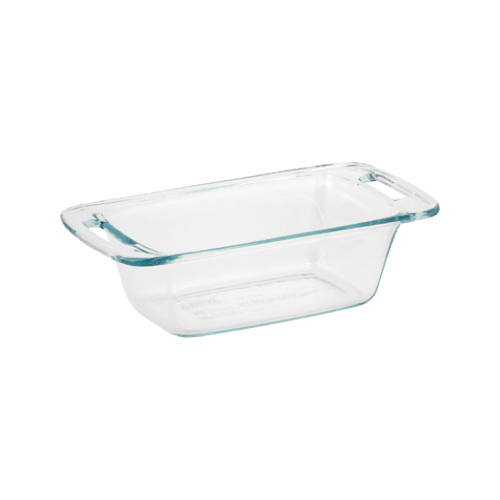 Loaf Pan 5-1/4" W X 8-3/4" L Clear Clear