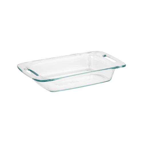 Pyrex 1085781 Oblong Dish 13-3/4" W X 7-3/4" L Clear Clear