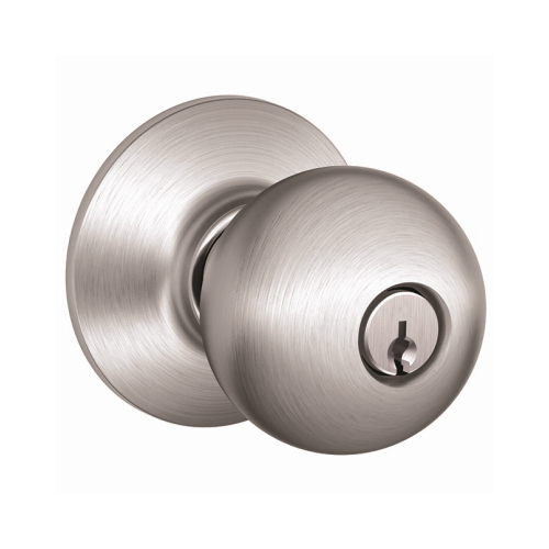 Entry Lockset Orbit Satin Chrome 1-3/4" Satin Chrome