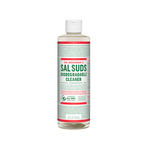 Dr. Bronner's SSLI16 All Purpose Cleaner Sal Suds Pine Scent Concentrated Organic Liquid 16 oz