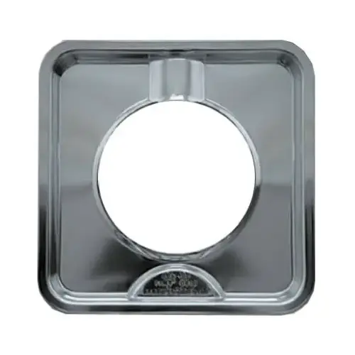 Range Kleen SGP400 Gas Range Drip Pan, "I" Series Square, Chrome, 7.5 In.