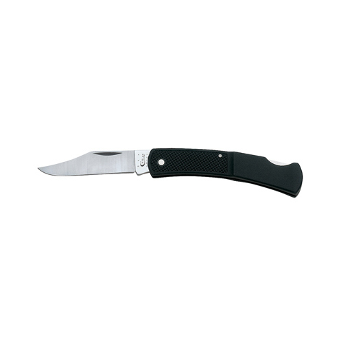 Case 00147 Pocket Knife Folding Lockback Medium Black Black