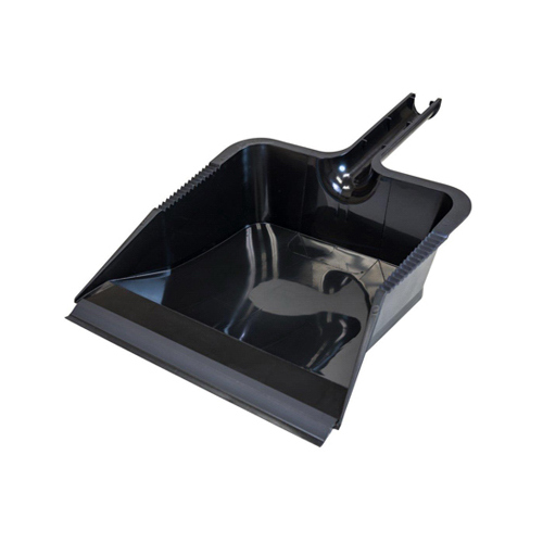 QUICKIE 413PDQ4 Dust Pan Plastic Wide Mouth Black