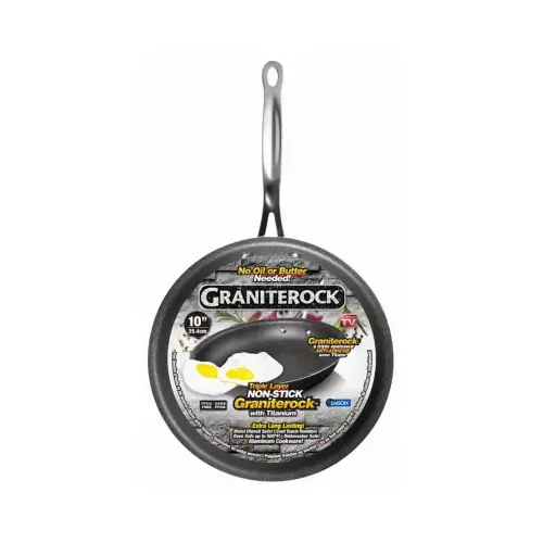Granite Rock 2144 Fry Pan Aluminum 10" Gray Gray