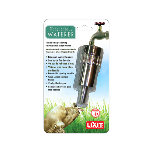 Lixit 30-0840-036 Faucet Waterer Metal For Dogs