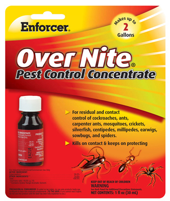 Enforcer ONC1 Home Pest Control Over Nite Liquid Concentrate 1 oz