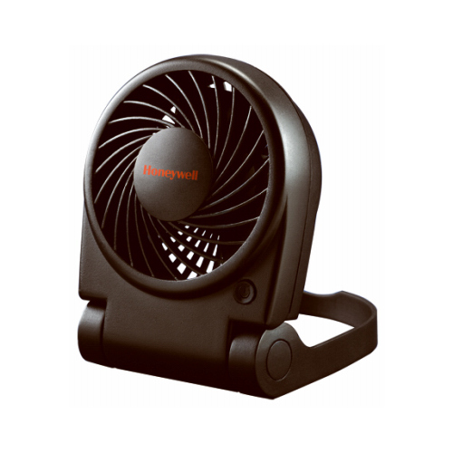 Portable Fan Turbo on the Go 6.44" H X 4.72" D 1 speed Black