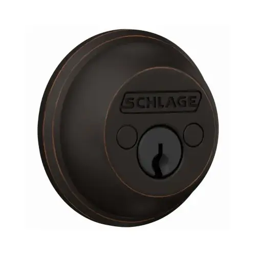 Double Cylinder Deadbolt Aged Bronze Zinc Aged Bronze