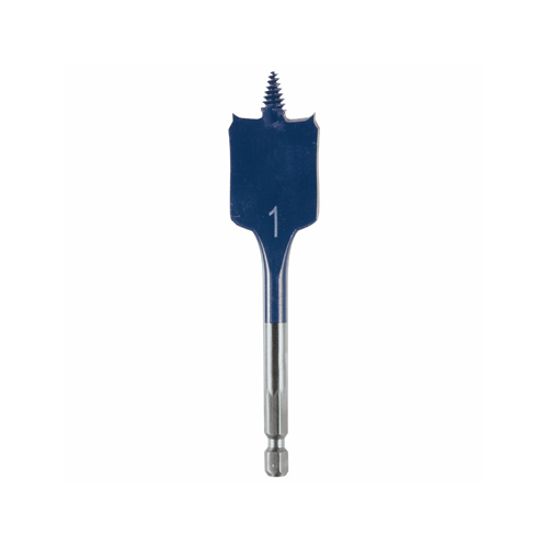 Spade Bit Daredevil 1" S X 4" L High Carbon Steel