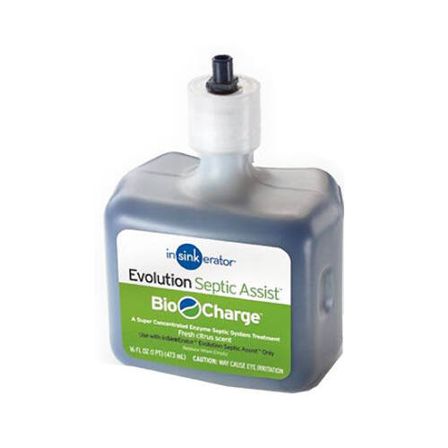 InSinkErator BIO-CG Enzyme Septic System Treatment Bio Charge Liquid 16 oz