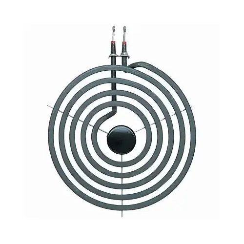 Range Kleen 7381 Style A 8 In. 5-Coil Plug-in Range Element with Y Bracket Black
