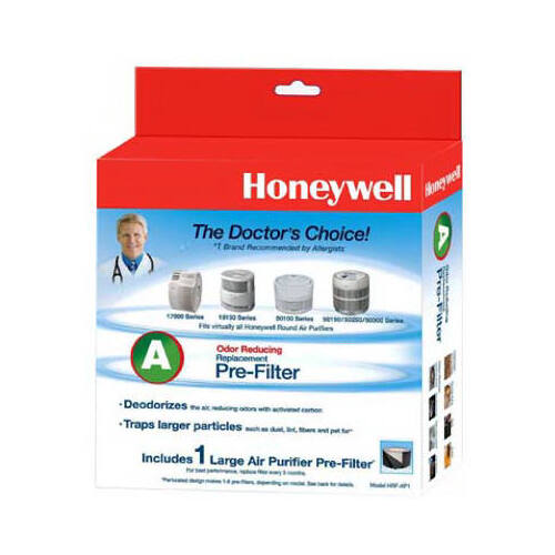 Honeywell HRF-AP1 Carbon Pre-Filter 10.13" H X 2.75" W Square