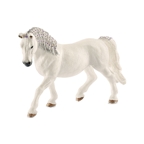 SCHLEICH NORTH AMERICA 13819 White Lipizzaner Mare Toy Animal Figure, Ages 3 & Up