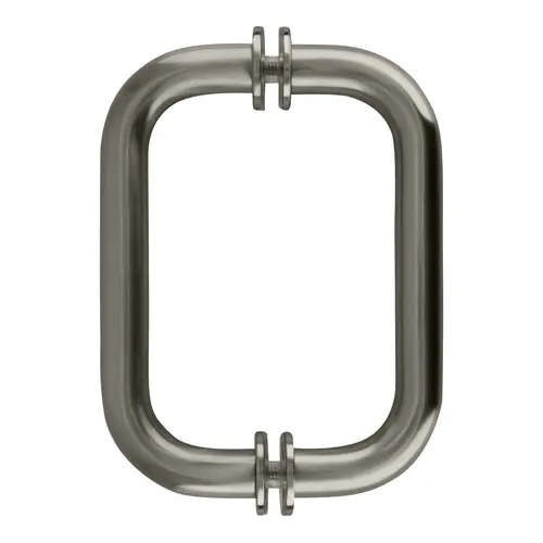 Brushed Satin Chrome 6" BM Series Tubular Back-to-Back Pull Handle