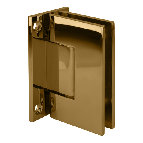 Gold Plated Geneva 037 Series Wall Mount Full Back Plate Standard Hinge