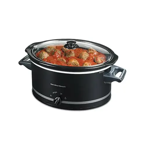 HAMILTON BEACH 33182 Slow Cooker, 8-Qt.