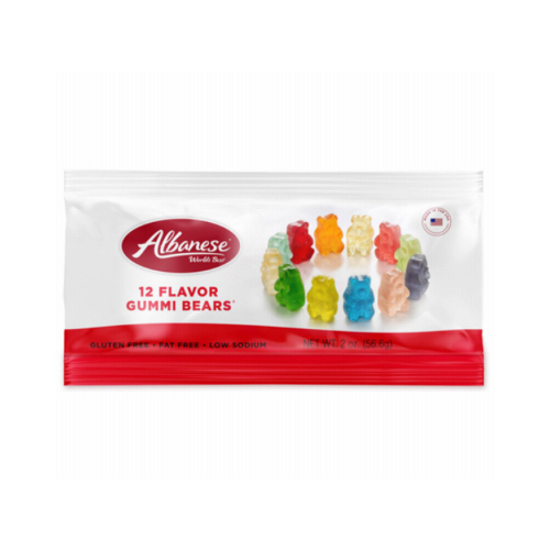 ALBANESE CONFECTIONERY GROUP 53500-XCP12 Gummi Bears, Assorted Flavors, 2 oz. Each - pack of 12