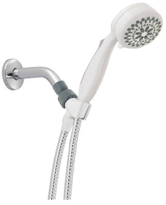 Delta 75701CWH Showerhead White Stainless Steel 7 settings 1.75 gpm White