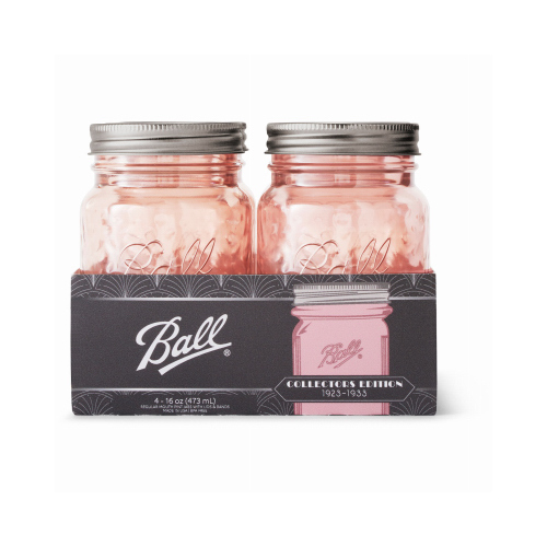 Ball 1440069045 Canning Jars Collection Elite Wide Mouth 1 pt