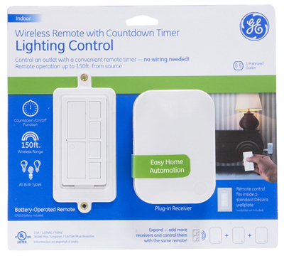 JASCO PRODUCTS COMPANY 36240 Wireless Remote Lighting Control With Countdown Timer