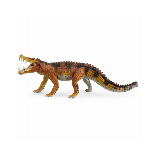 Kaprosuchus Toy Dinosaur Animal Figure, Ages 3 & Up Black/Brown