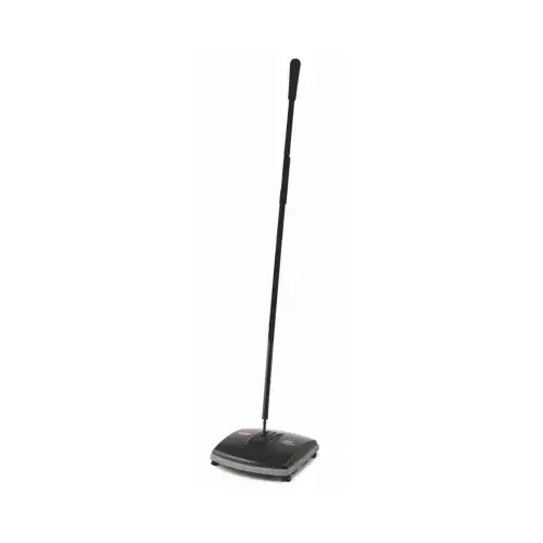 Mechanical Floor and Carpet Sweeper Black