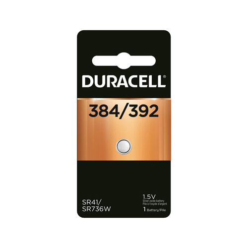 DURACELL DISTRIBUTING NC 19809 Silver Oxide Watch Battery, #389, 1.5-Volt