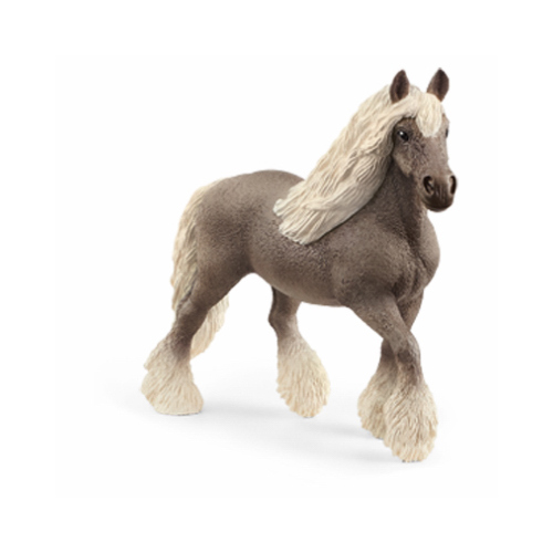 Silver Dapple Mare Toy Animal Figure, White & Gray, Ages 3 & Up