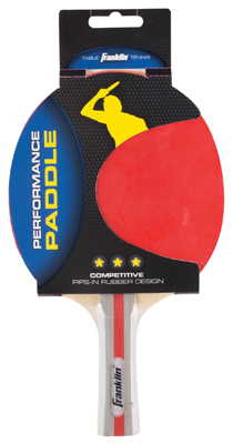 Franklin Sports 57201 Table Tennis Paddle, Deluxe Red