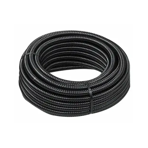 Danner 12409 Reinforced Pond Tubing, Black, 1 In. x 20 Ft.